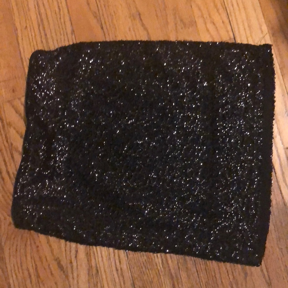 Sequin bodycon skirt